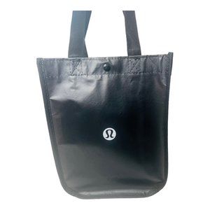 Lululemon Reusable Shopping Beach/Tote Bag Black/White New Large